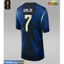 Brasilien Vinicius Junior #7 Auswärtstrikot Frauen WM 2026 Kurzarm